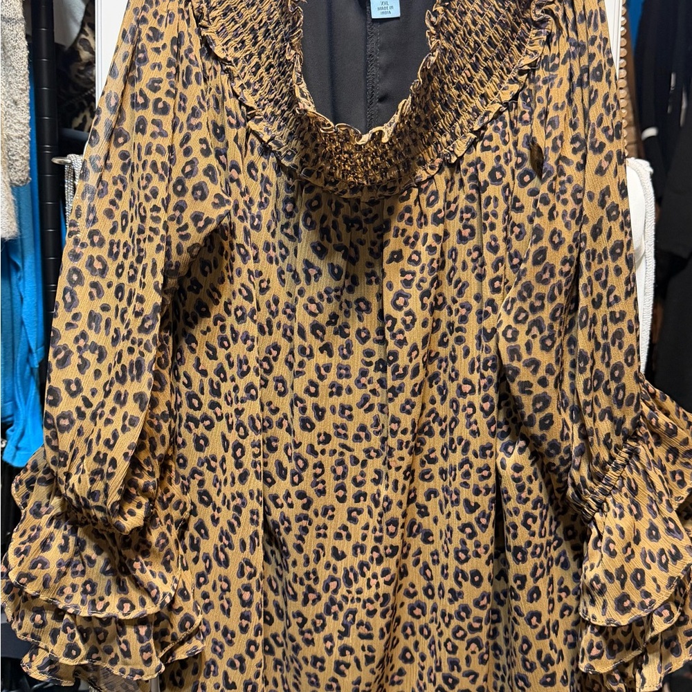 CeCe Black Blouse